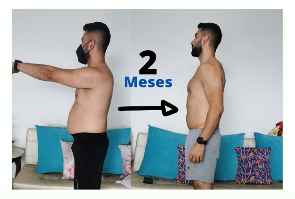 8 kg menos en 2 meses